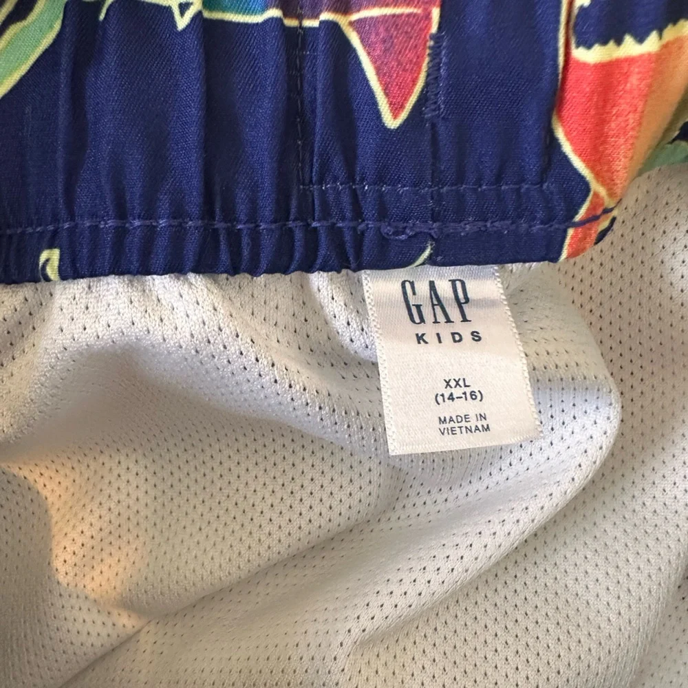 Gap Kids Boys Swim Trunks and Rashguard, size 14-16